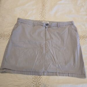 Croft & Barrow Khaki Skort